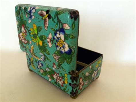 Enamel Box Antique 